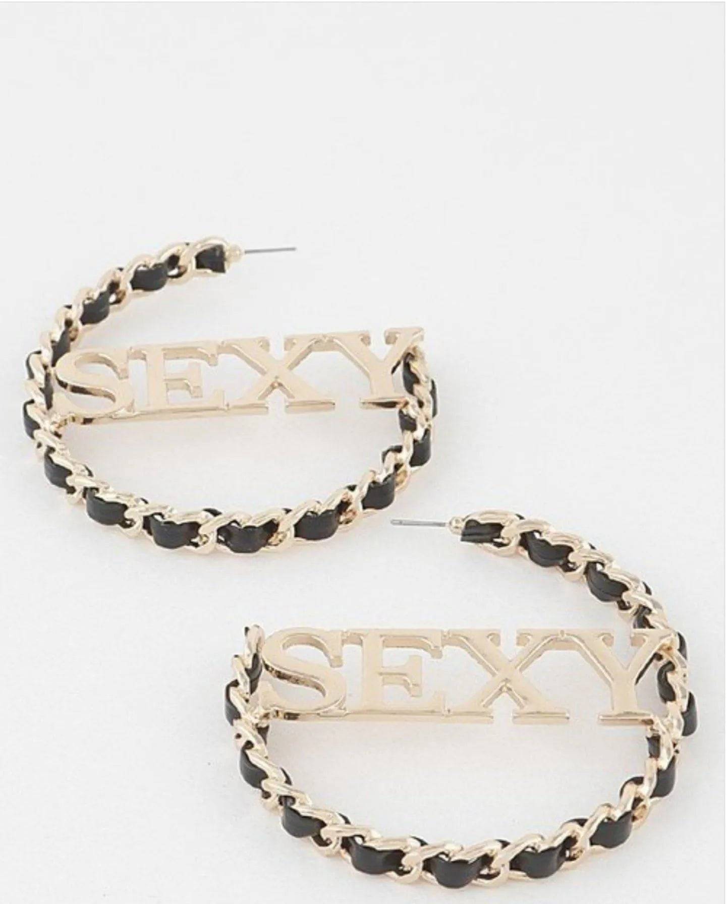Sexy Hoop Earrings.