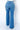 Medium wash slit blue jeans from My Sexy Black Boutique, showing stylish distressed details and fit on a model.