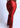 Plus size red leggings by My Sexy Black with a comfortable fit, shown on a model in this stylish fashion image.