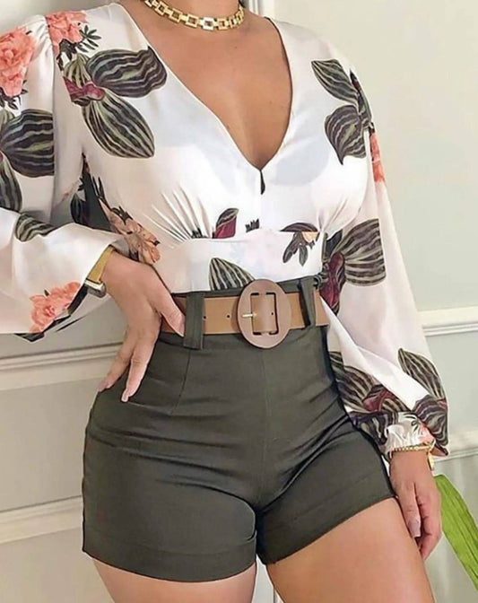 Stormy Short set-Tropical.