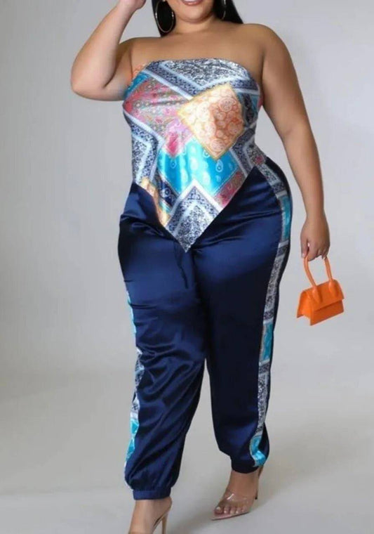 Summer Girl Plus Two Piece-Multi.