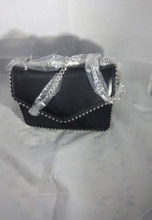 Tell Her Crossbody Handbag- Black.