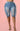 Med blue torn-up shorts from My Sexy Black Boutique showing distressed fabric and casual fit on a white background.
