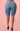 Med blue torn-up shorts by My Sexy Black Boutique featuring distressed fabric and casual fit, perfect for a trendy summer look.