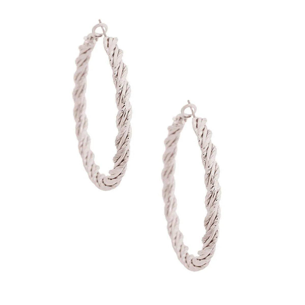 Twisted Rope Hoops.