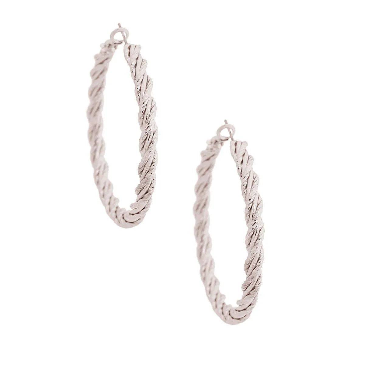 Twisted Rope Hoops.
