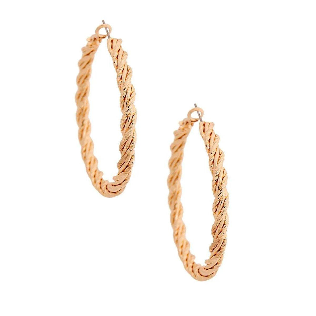 Twisted Rope Hoops.