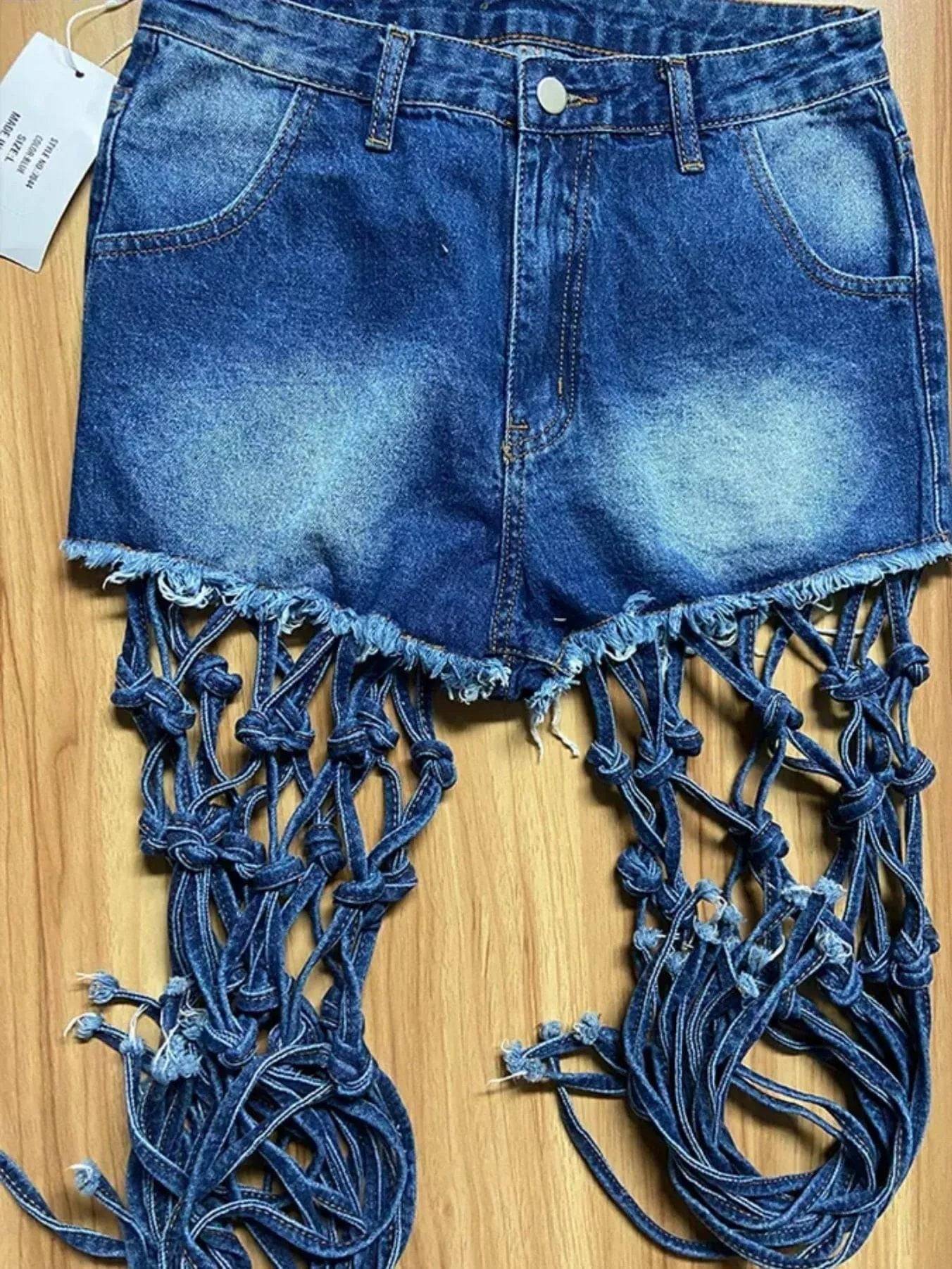 What You Say Skirt Short-Dark Blue.