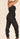 Black strapless jumpsuit by My Sexy Black with a fitted silhouette, displayed on a hanger against a plain background.